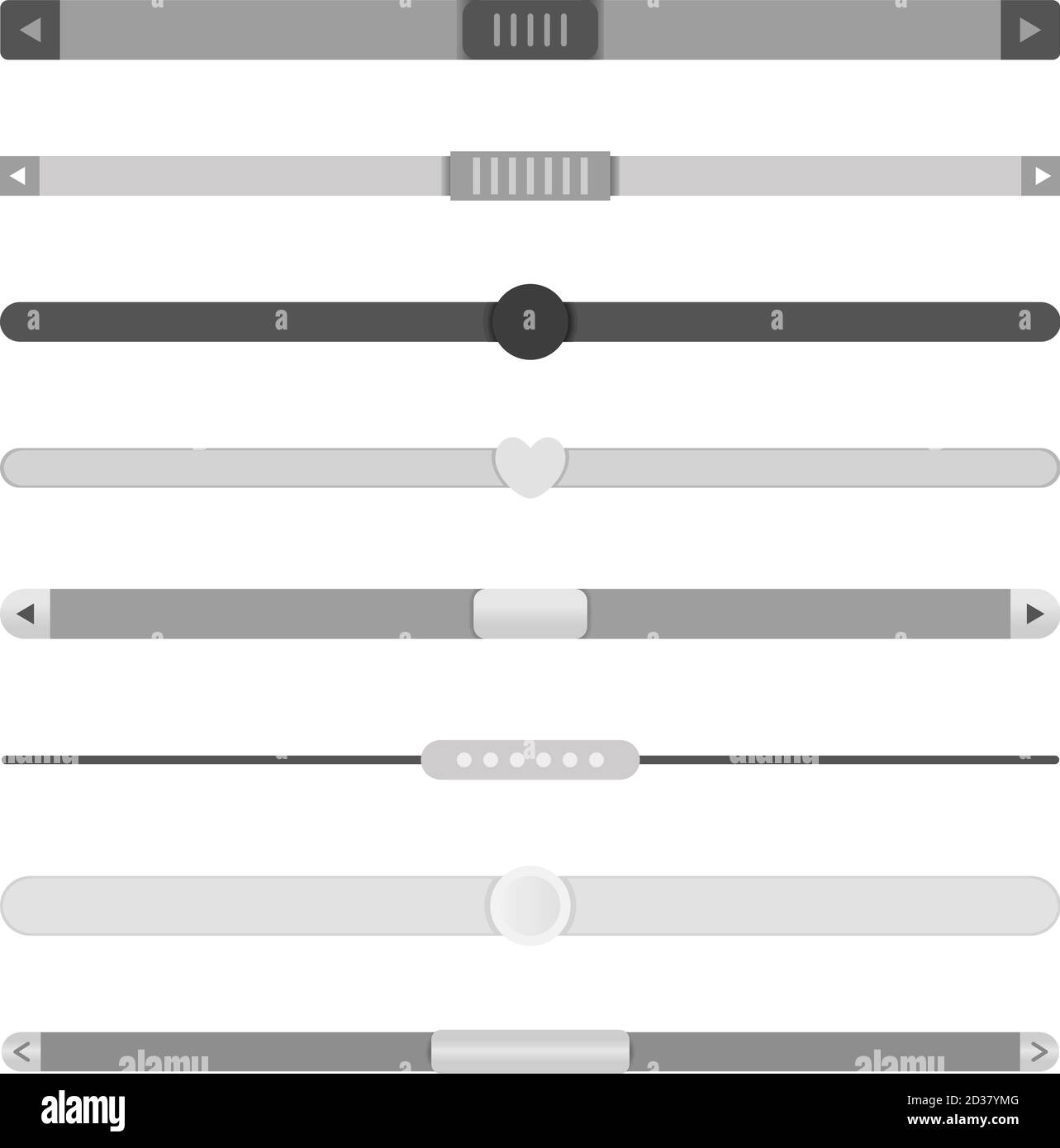 Scrollbars. site design template scroll bars, computer ui scrolling