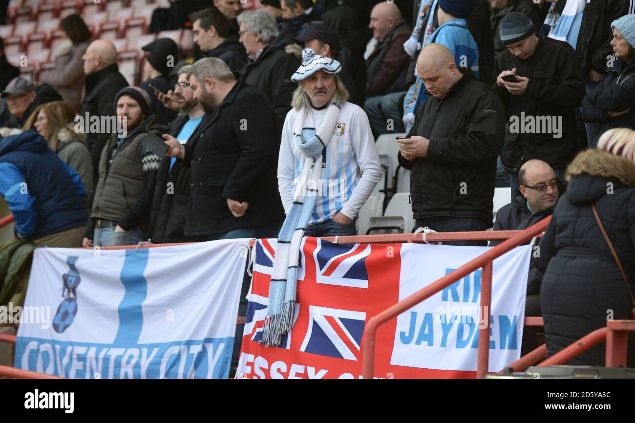 Coventry City fans Stock Photo Alamy