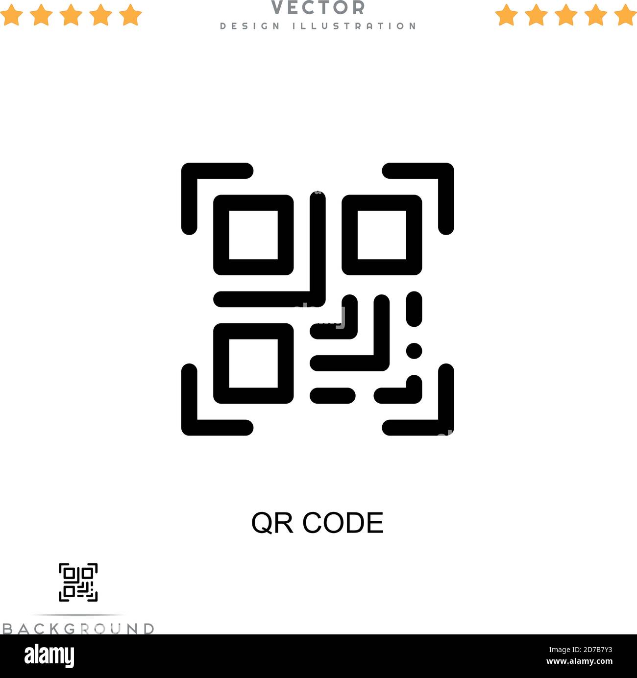 Qr code icon. Simple element from digital disruption collection. Line