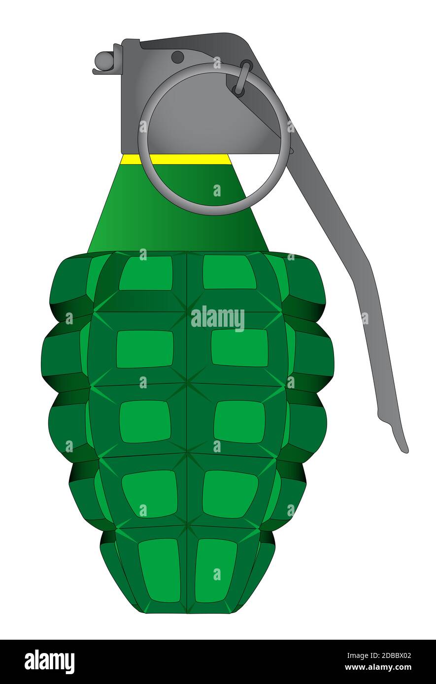 Old grenade isolated on white hires stock photography and images Alamy