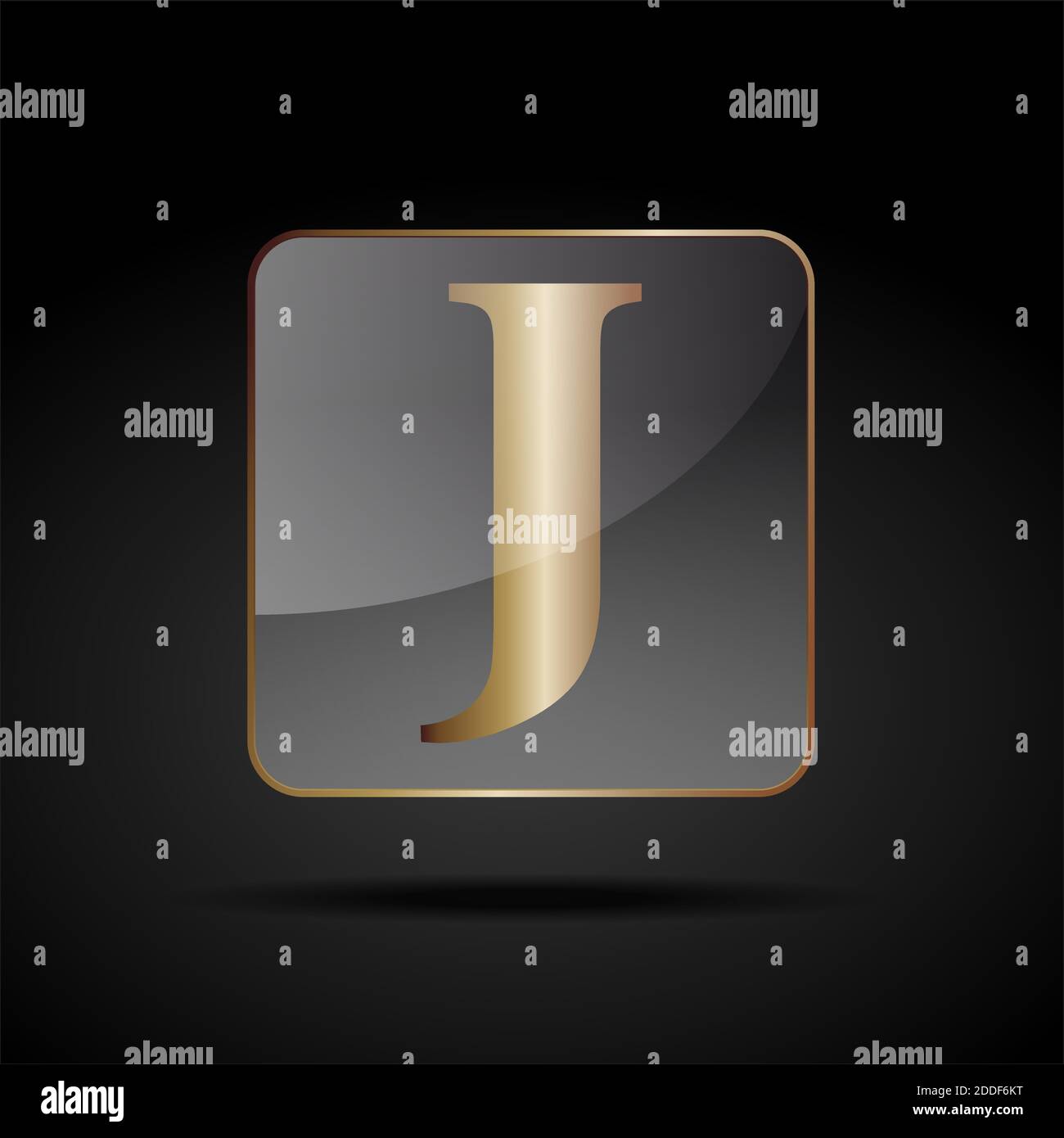 Vector button letter J Stock Vector Image & Art Alamy