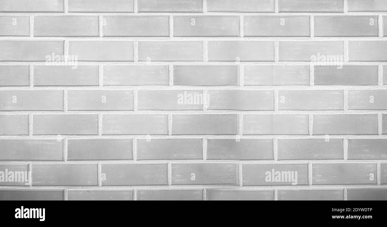 Gray and White brick wall empty texture background Stock Photo Alamy