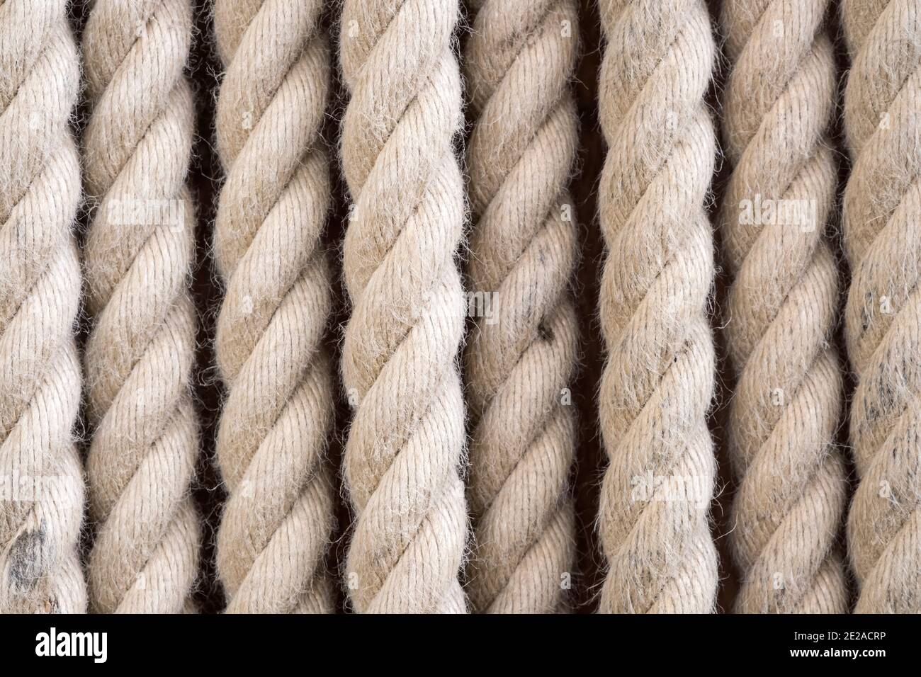 Clean hemp ropes background Stock Photo Alamy