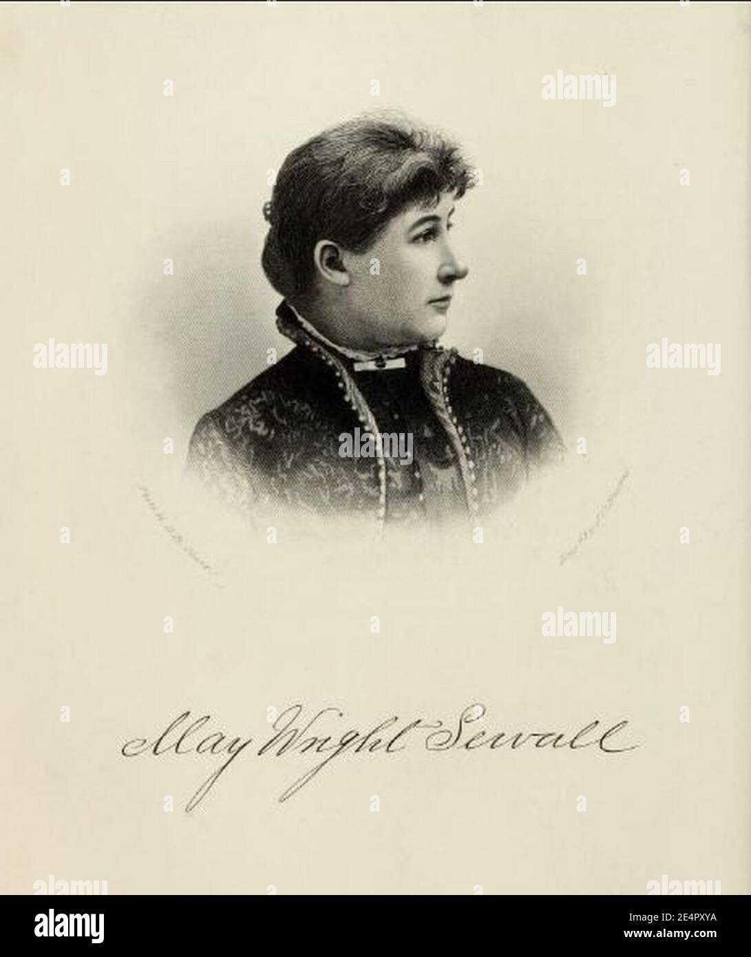 May Wright Sewall Stock Photo Alamy