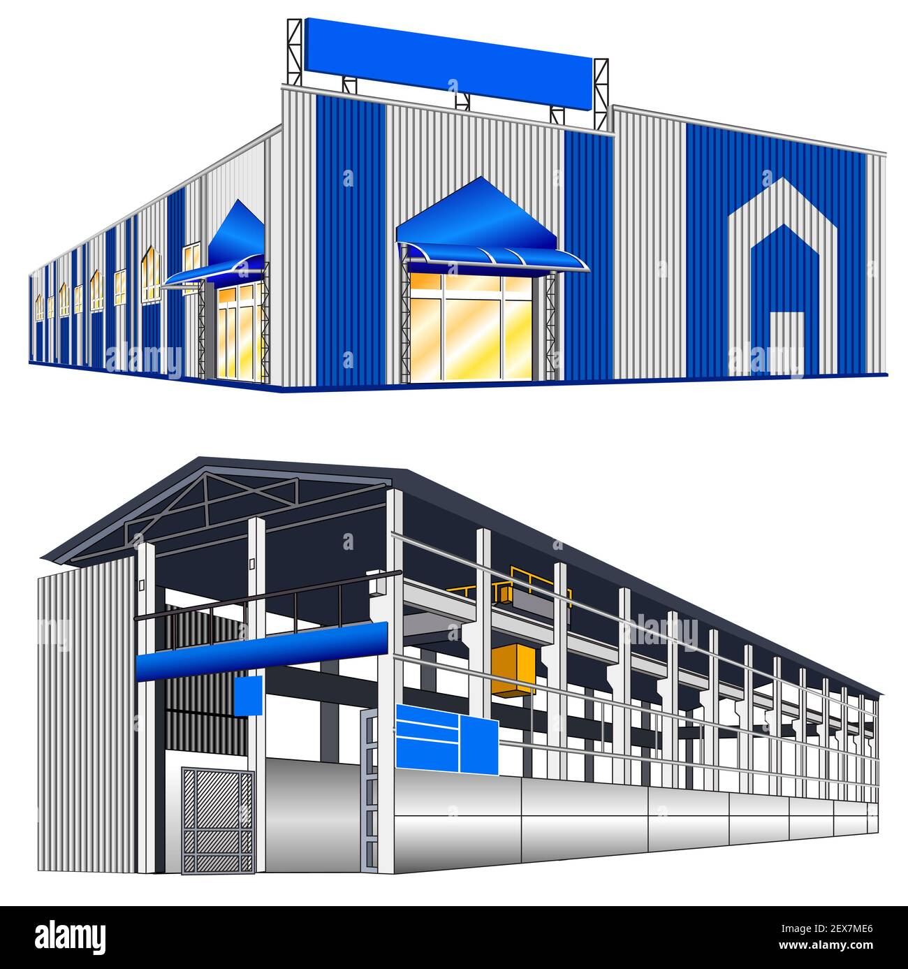 Warehouse hangar hires stock photography and images Alamy