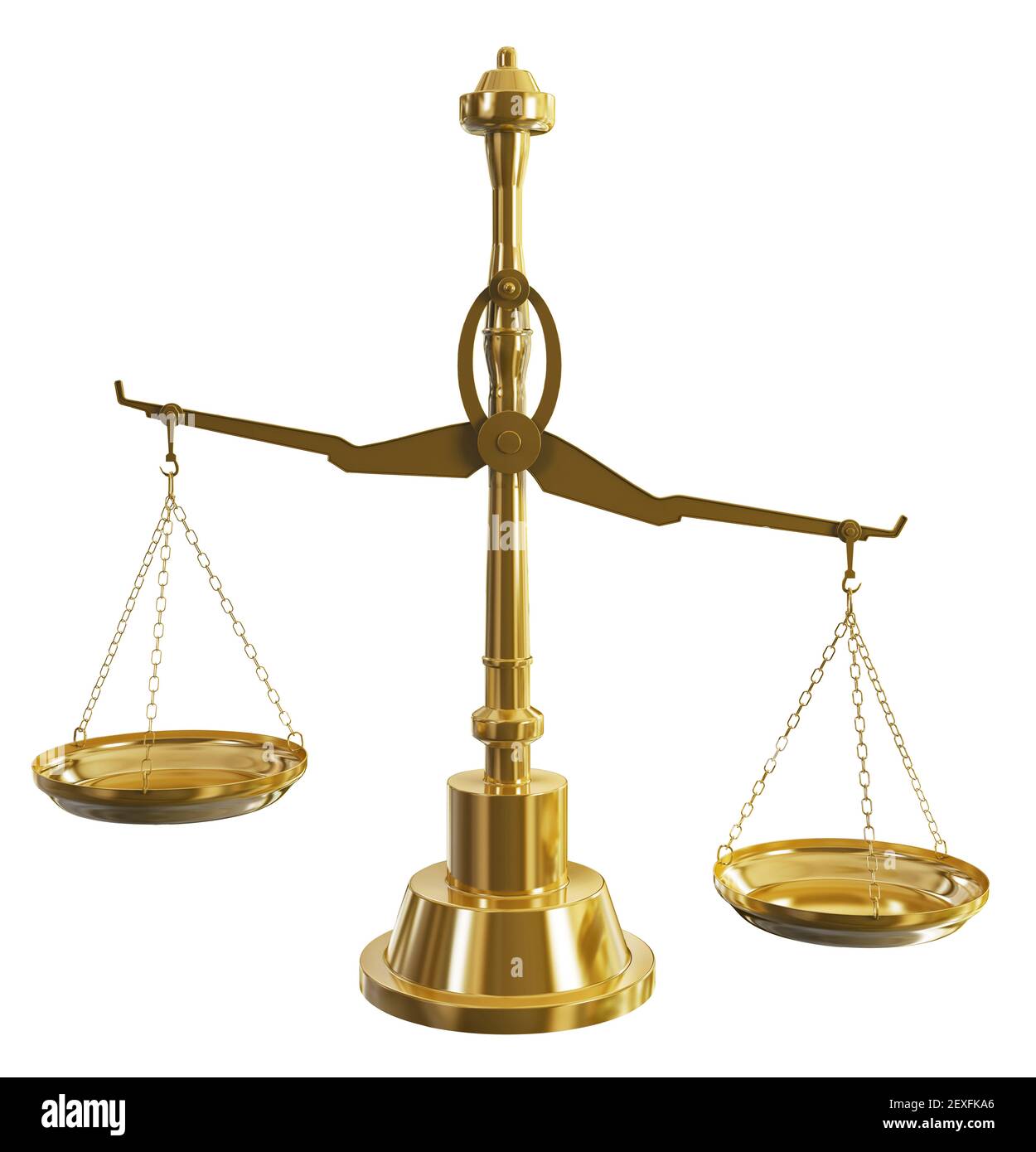 Gold Weight Scale Stock Photo Alamy