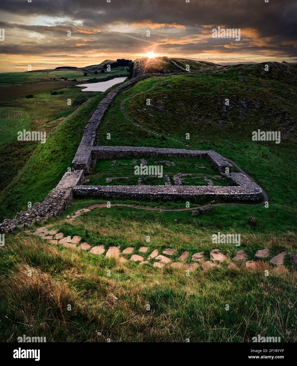 Hadrian's wall roman soldier hires stock photography and images Alamy
