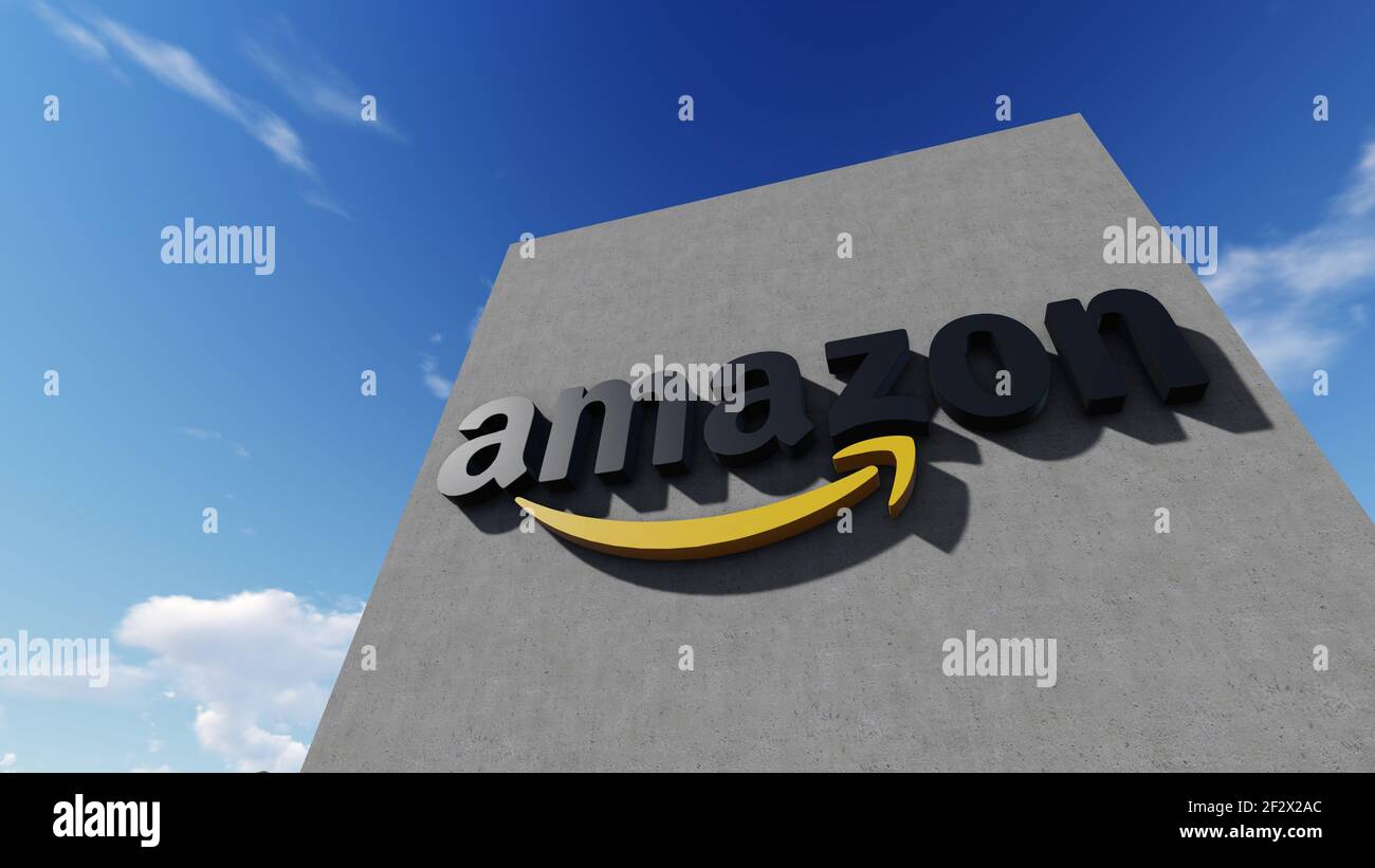 Amazon headquarters logo hires stock photography and images Alamy