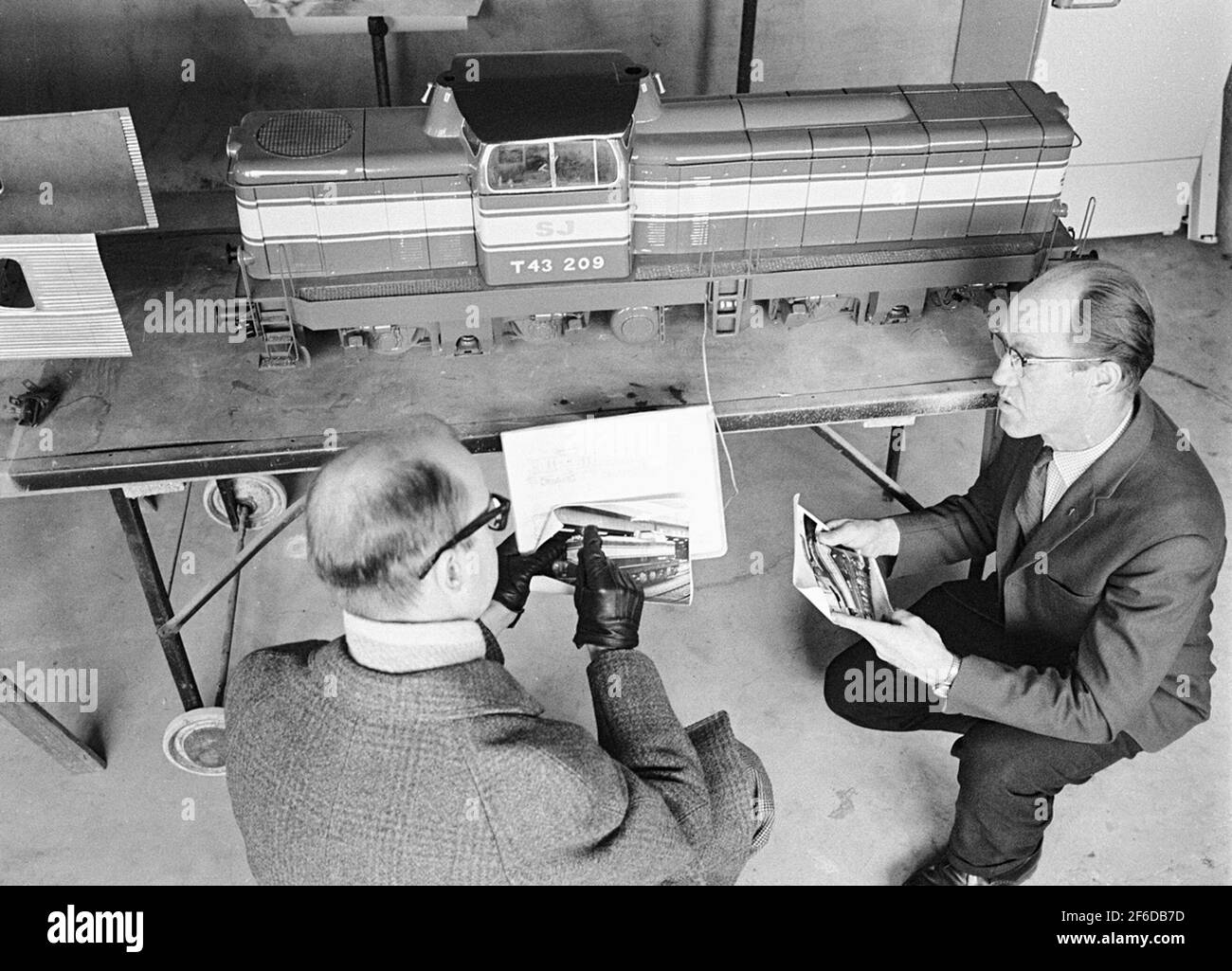 Model Builder in Mackmyra Stock Photo Alamy