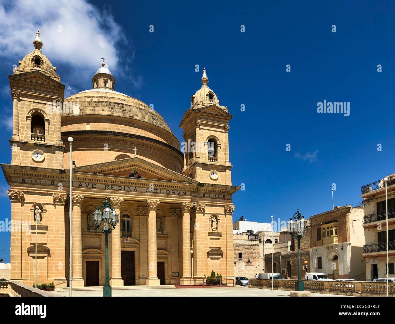 Mgarr Malta Stock Photo Alamy