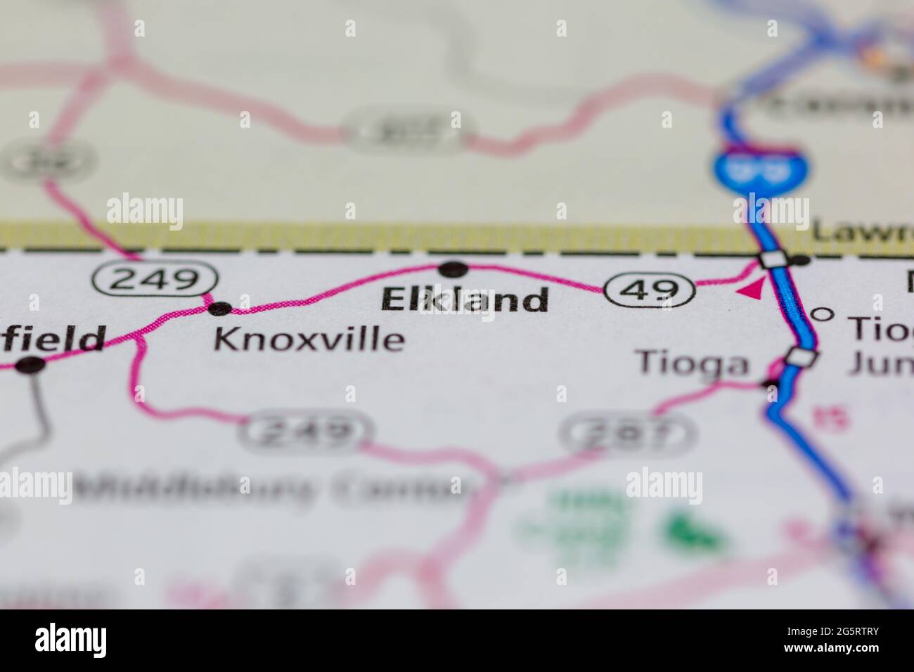 Elkland map hires stock photography and images Alamy