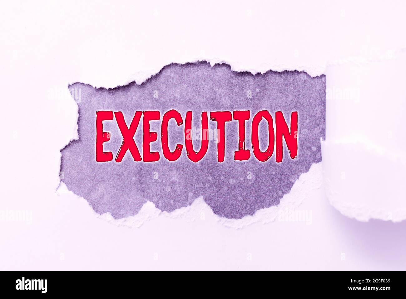 Execute High Resolution Stock Photography and Images Alamy