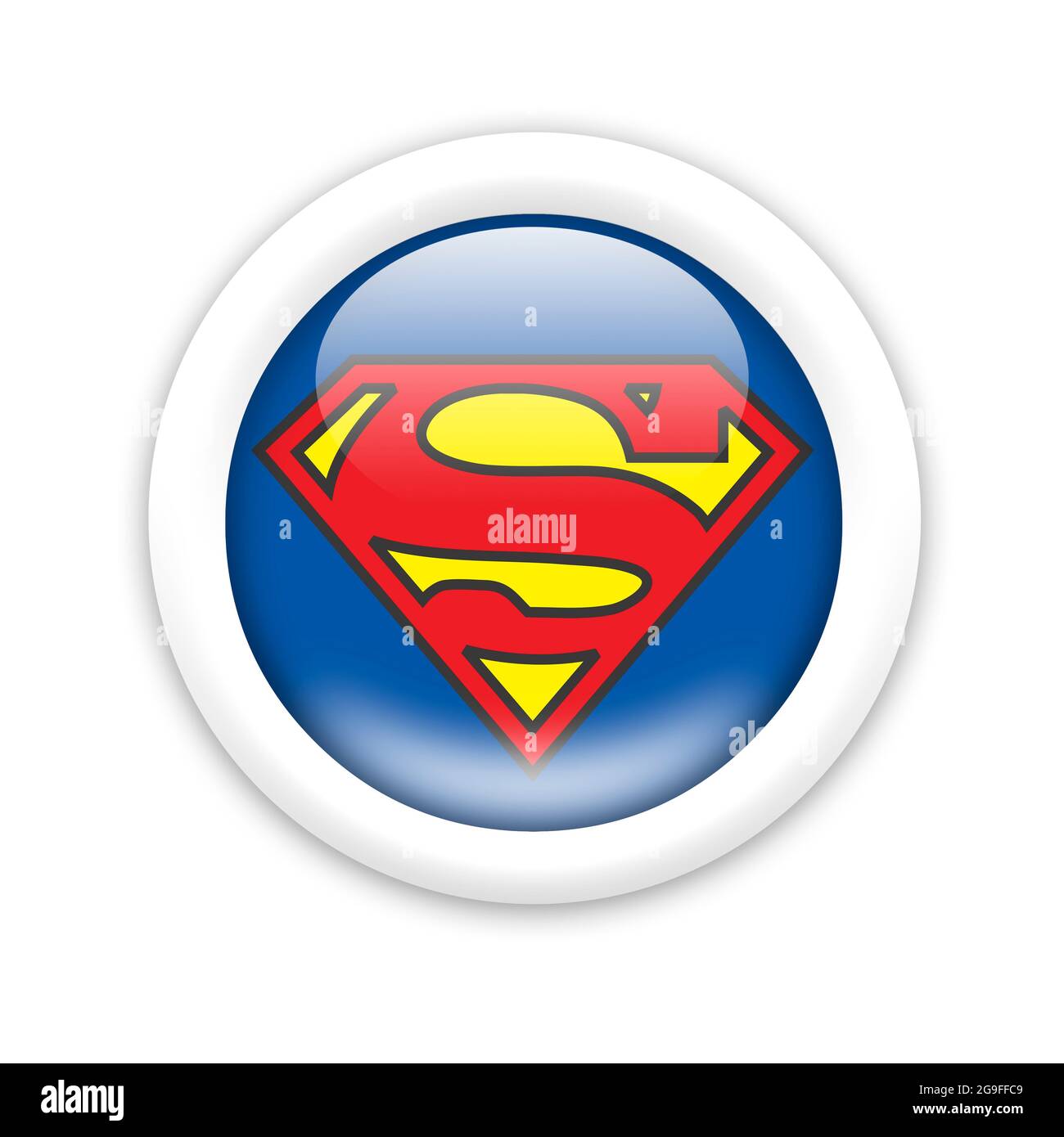 Superman logo Stock Photo Alamy