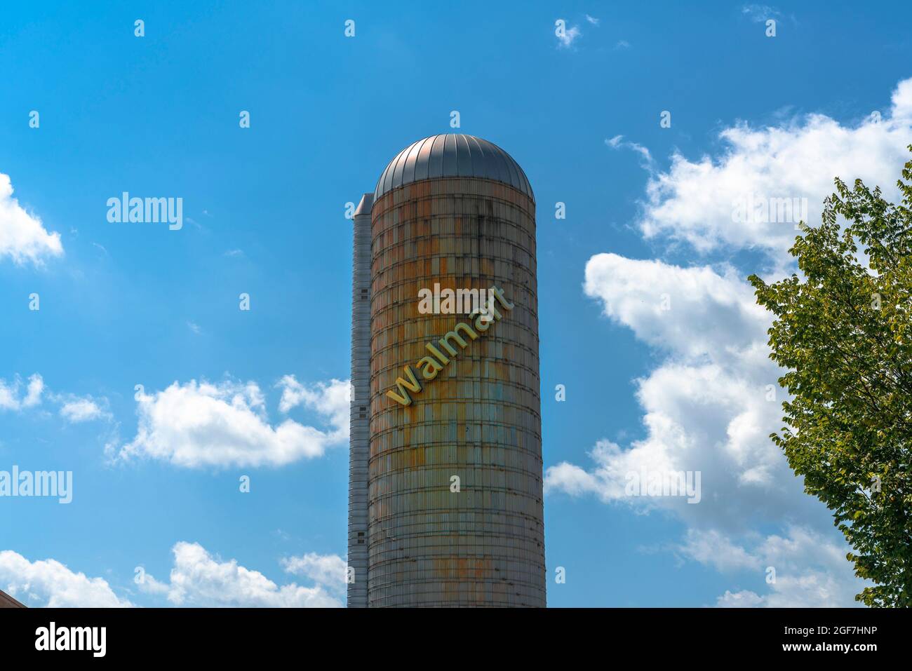 Walmart silo hires stock photography and images Alamy