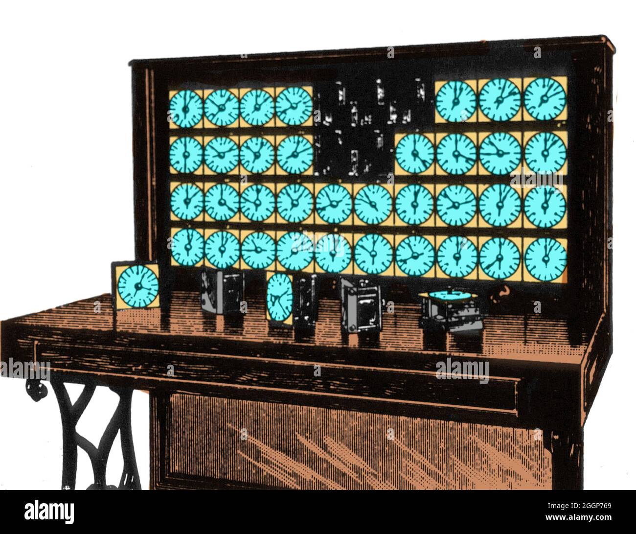 The tabulating machine was an electrical device designed to assist in