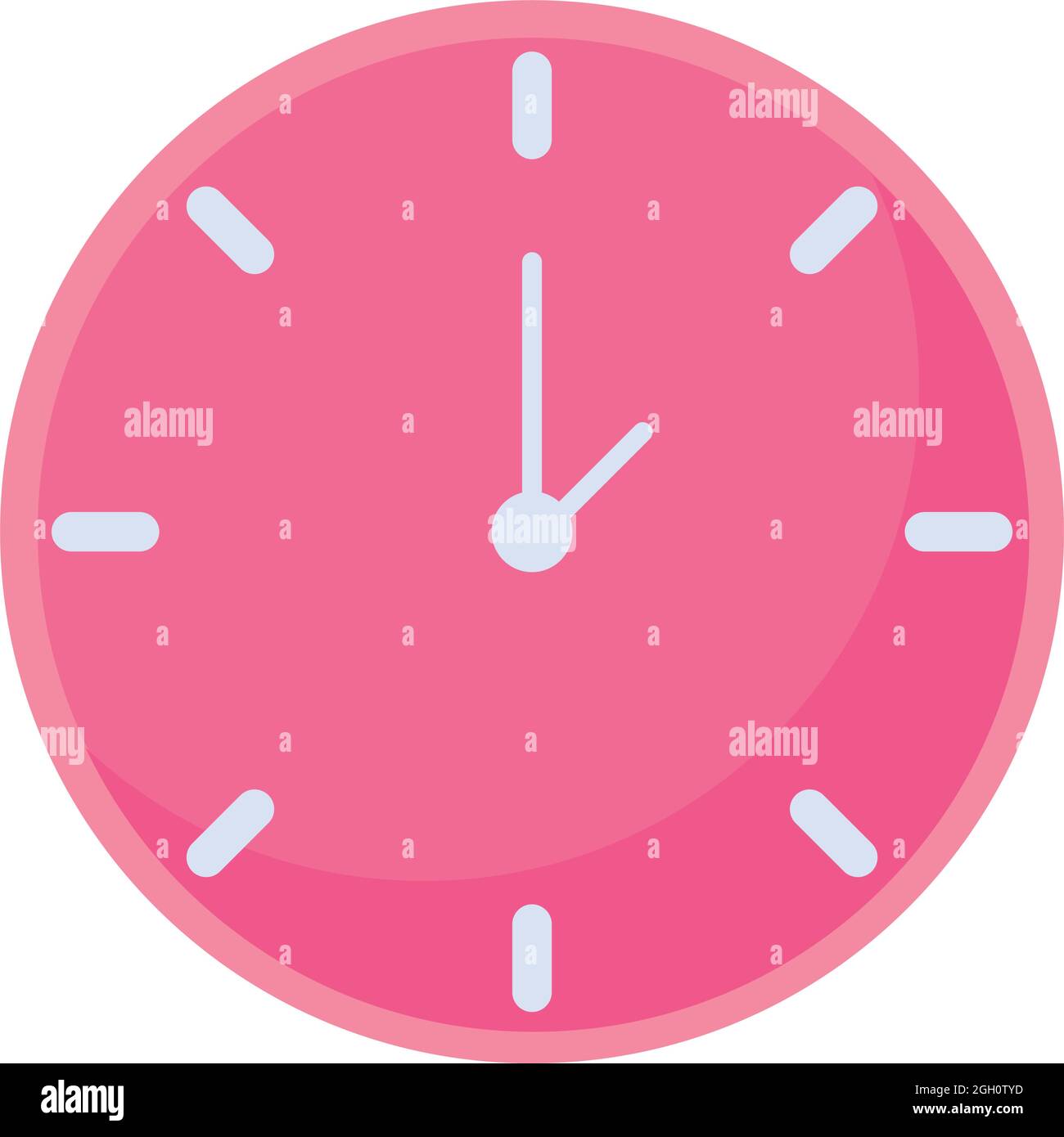 pink clock design Stock Vector Image & Art Alamy