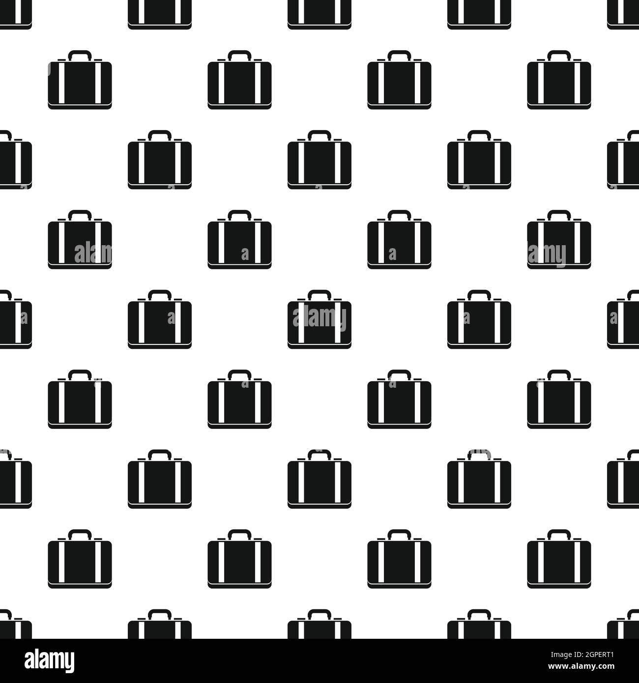 Suitcase pattern, simple style Stock Vector Image & Art Alamy