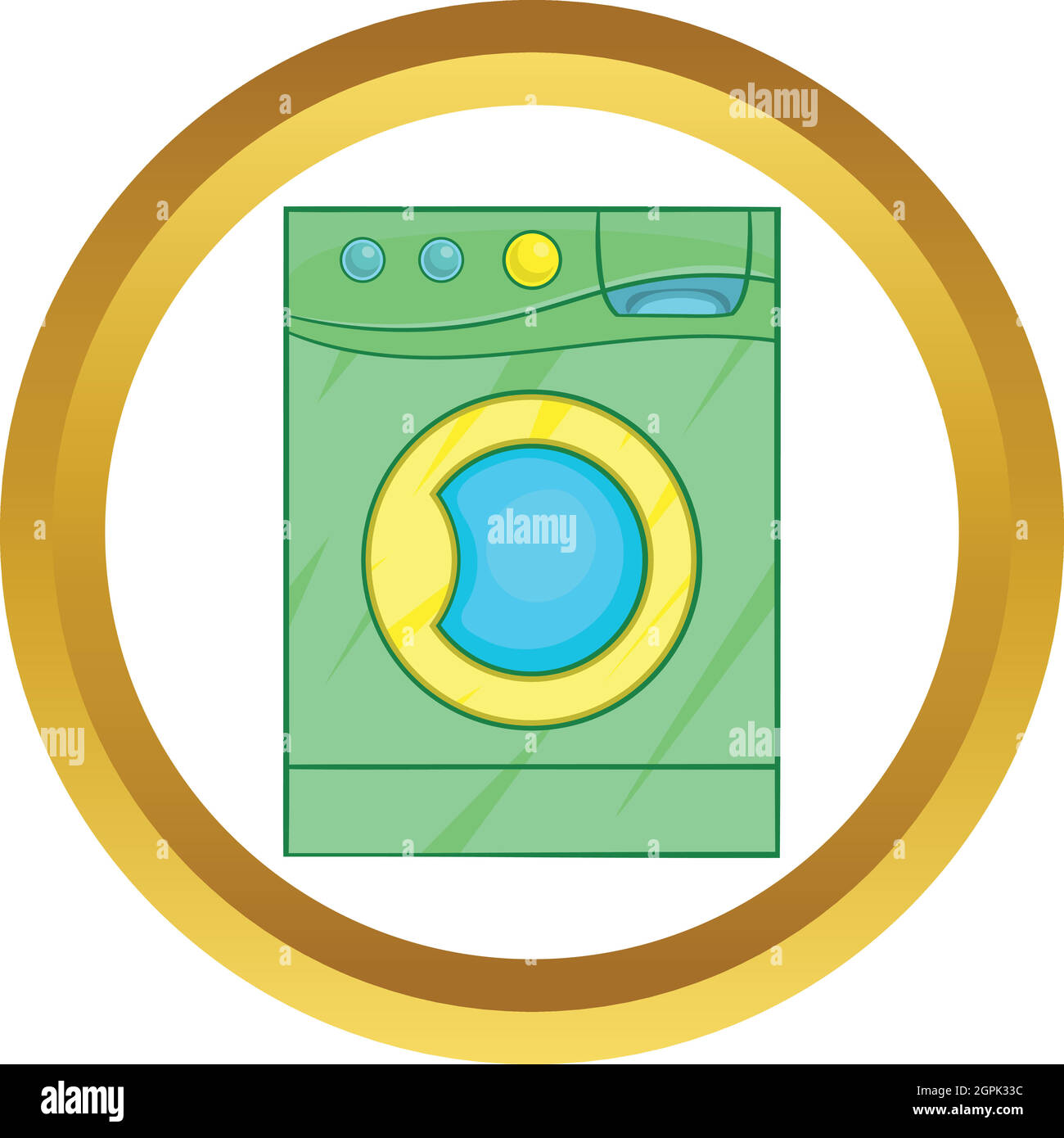 Washing machine vector icon Stock Vector Image & Art Alamy