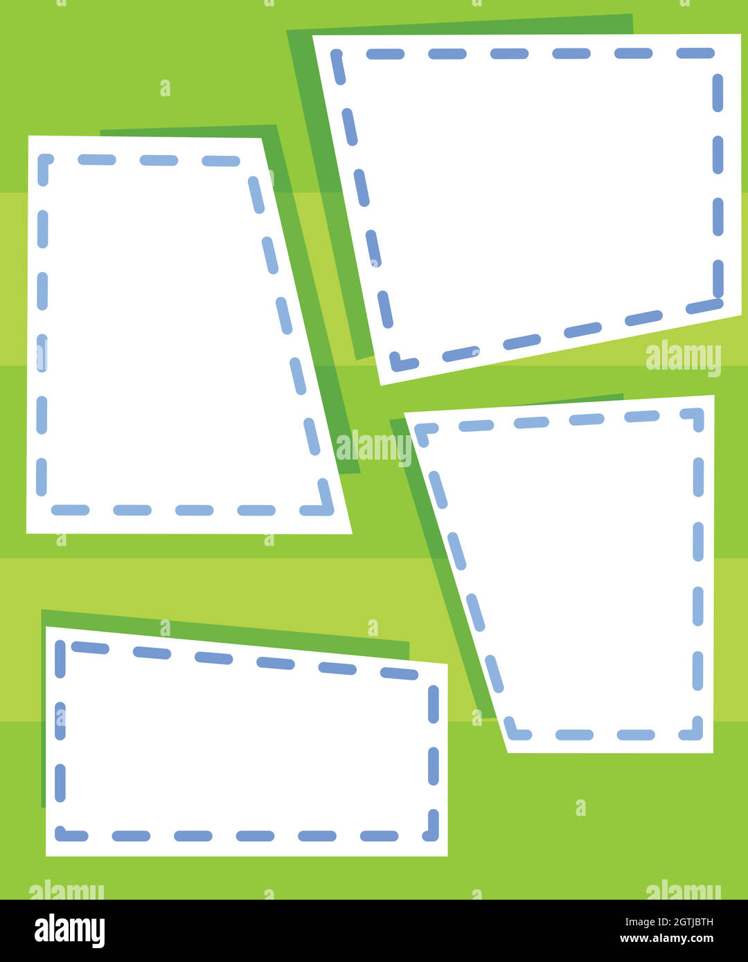 Blank green template background Stock Vector Image & Art Alamy