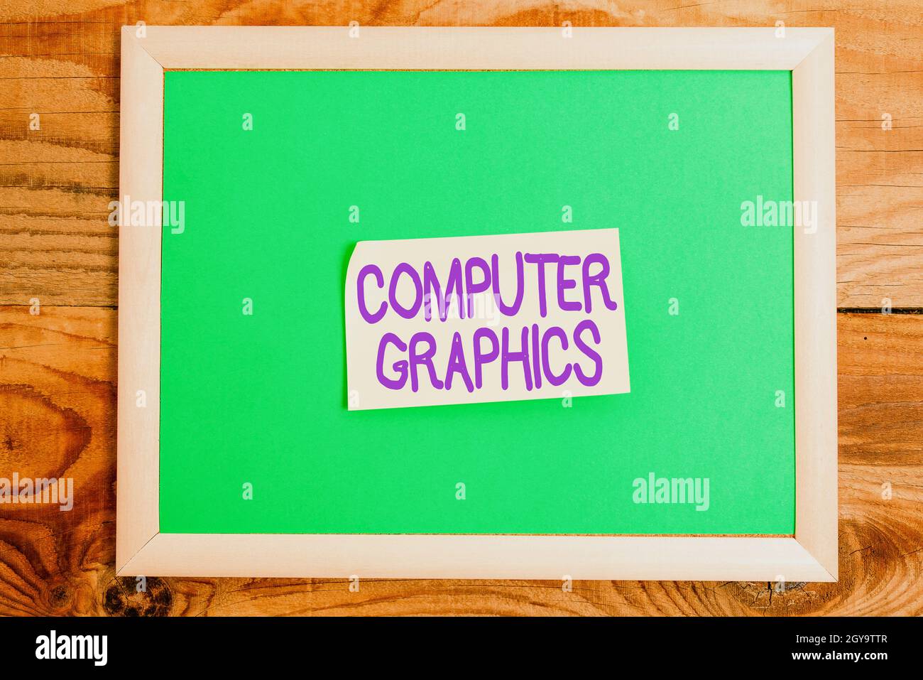 Conceptual display Computer Graphics, Business idea visual