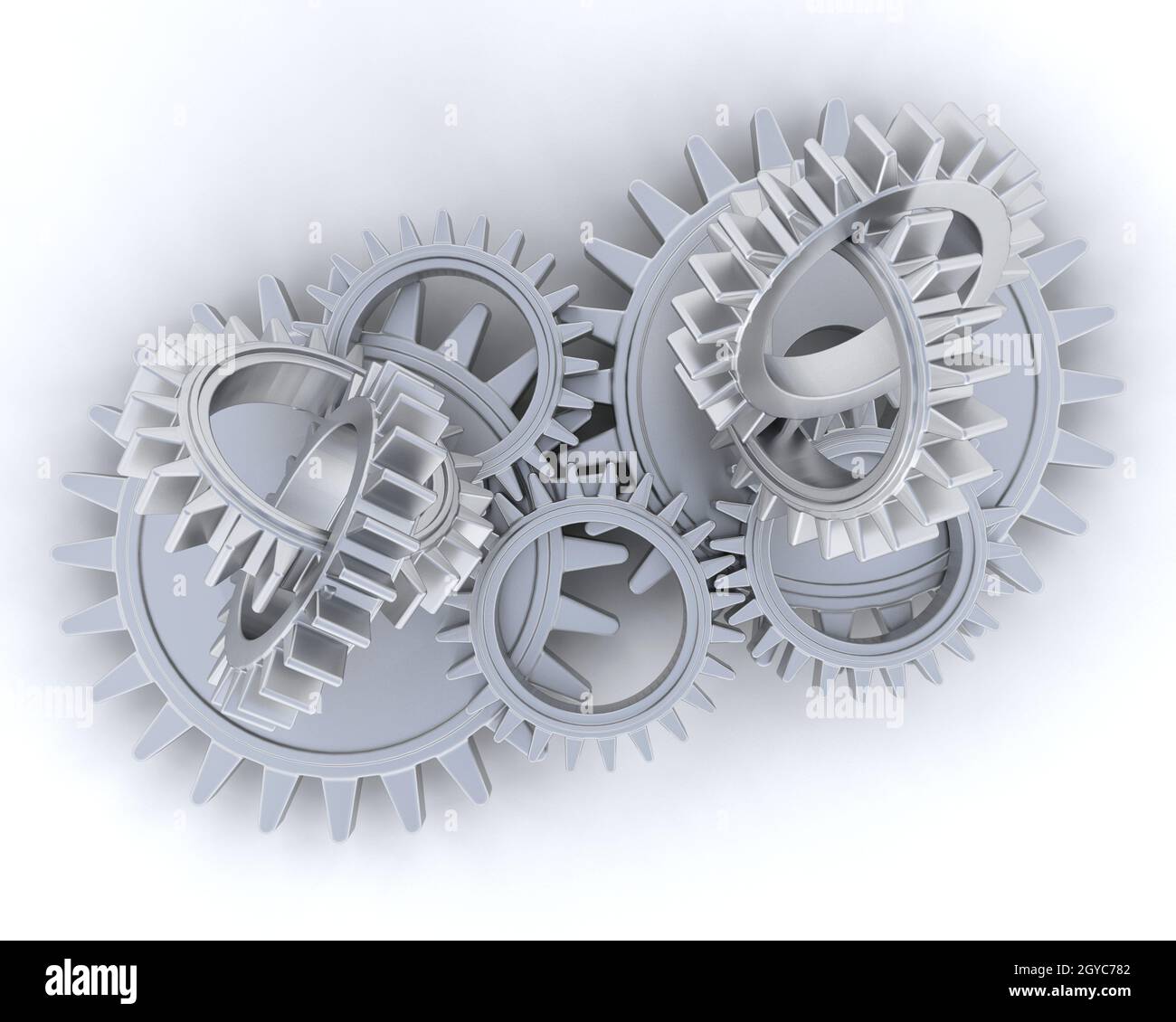 Interlocking gears hires stock photography and images Alamy
