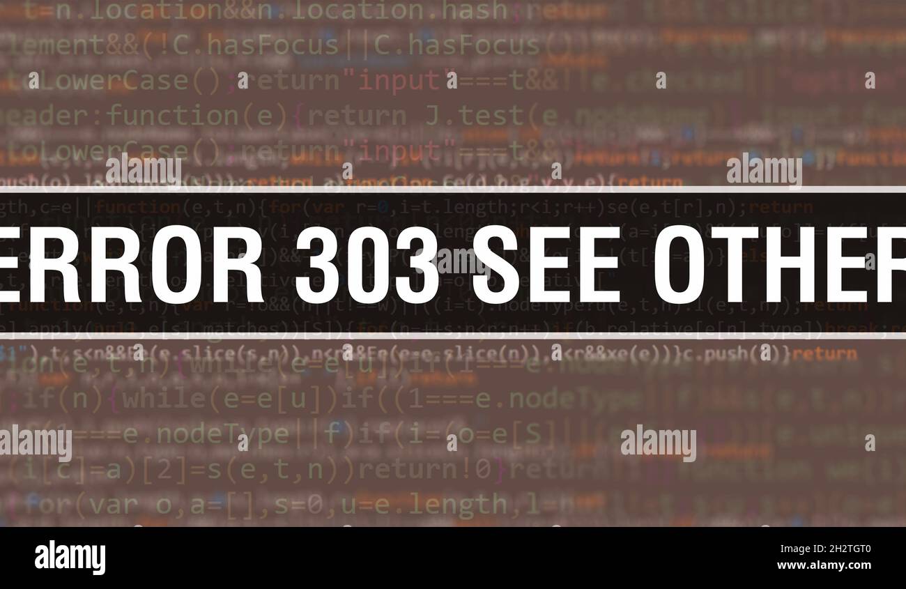 Error 303 see other hires stock photography and images Alamy