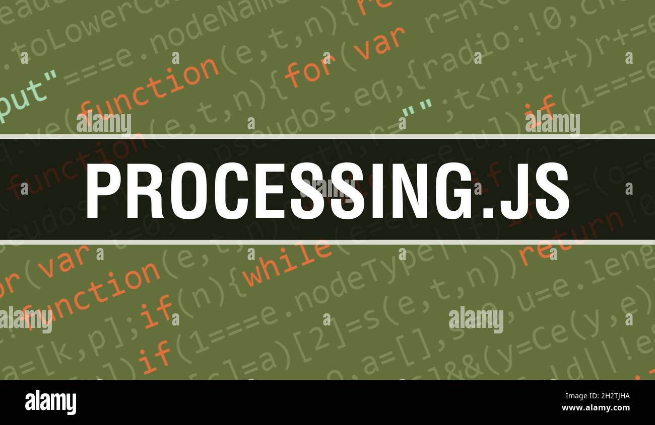 Processing js text hires stock photography and images Alamy
