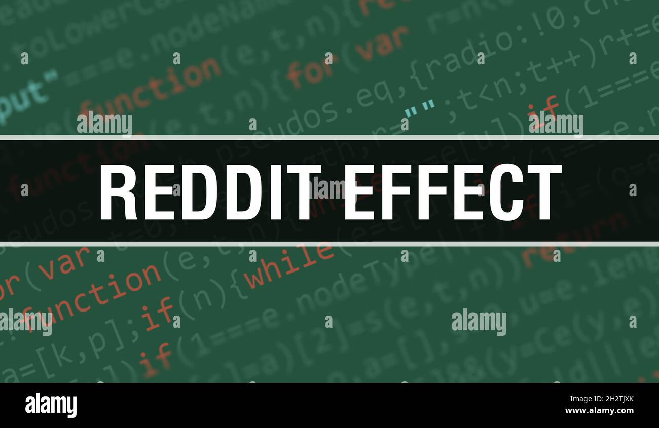 Reddit effect with Digital java code text. Reddit effect and Computer