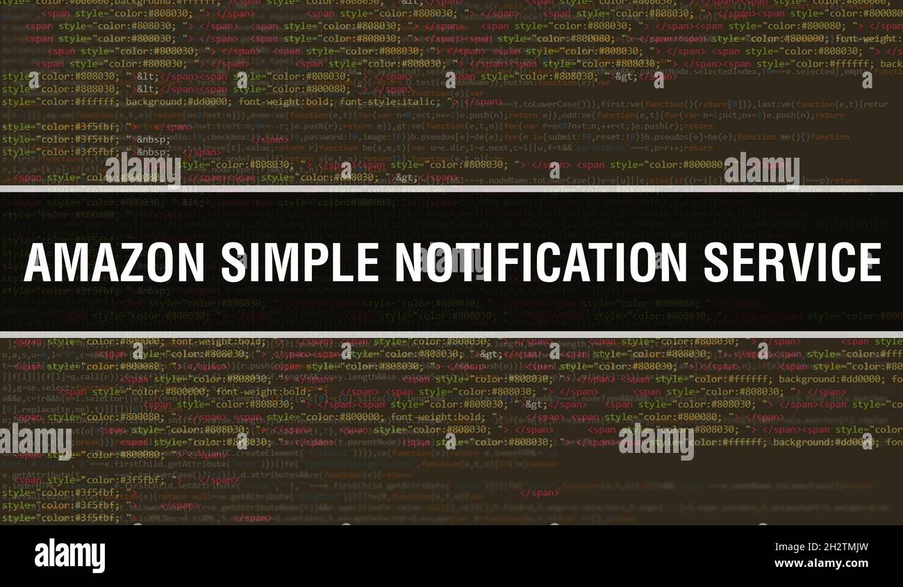 Amazon simple notification service image hires stock photography and