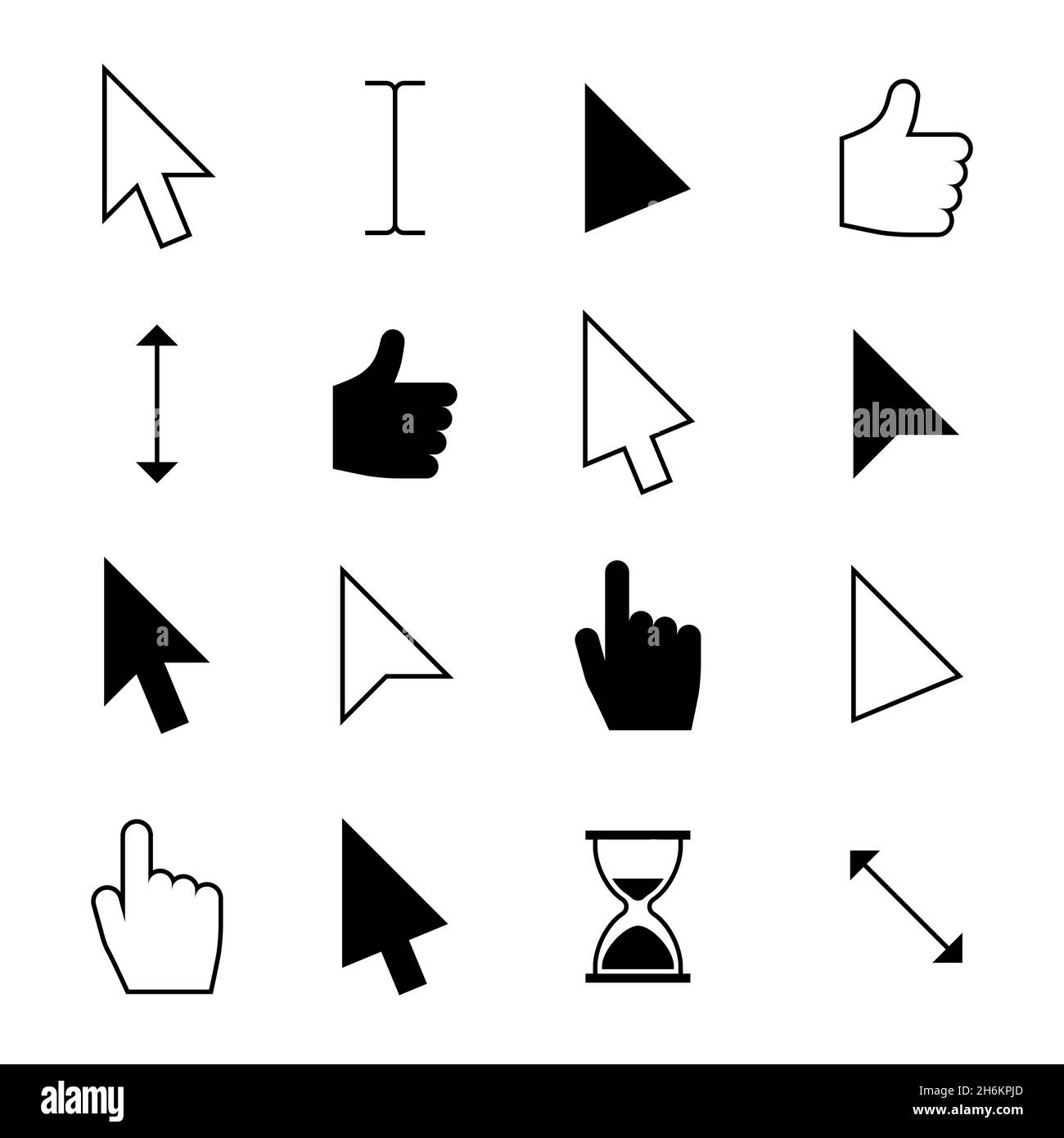 Computer Mouse Pointer Arrow