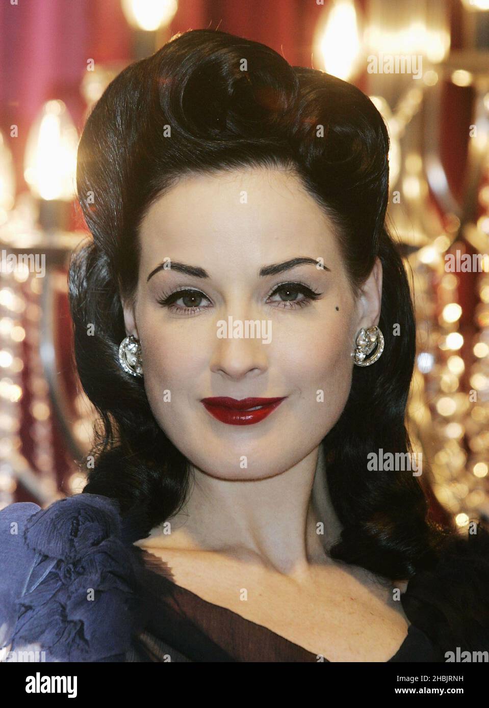 Dita Von Teese Stock Photo Alamy