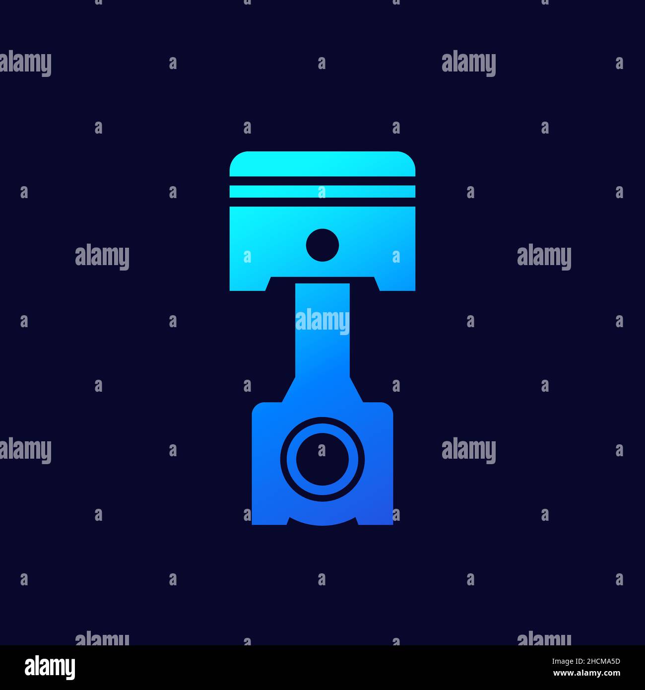 engine piston icon, car part vector Stock Vector Image & Art Alamy