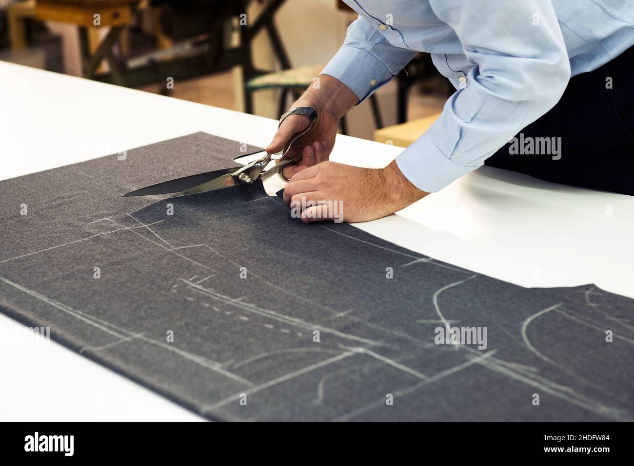 sewing pattern, cut, sewing patterns, cuts Stock Photo Alamy