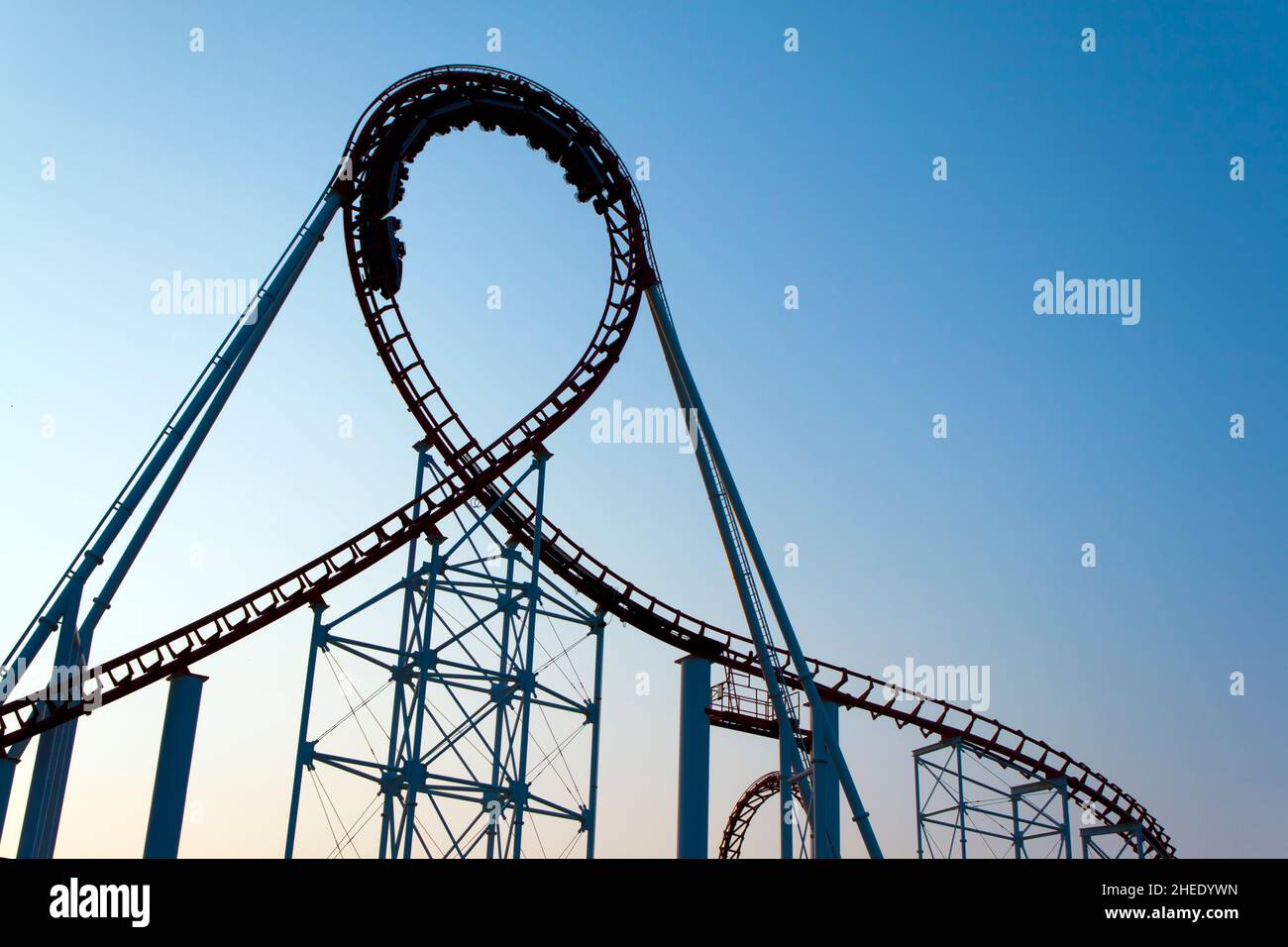 Roller coaster safety hires stock photography and images Alamy