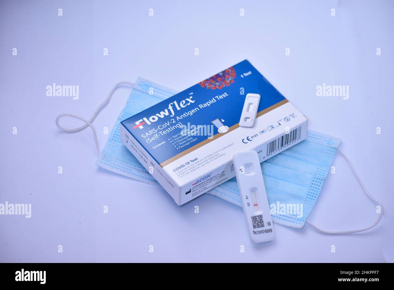 Flowflex at home antigen test kit Stock Photo Alamy