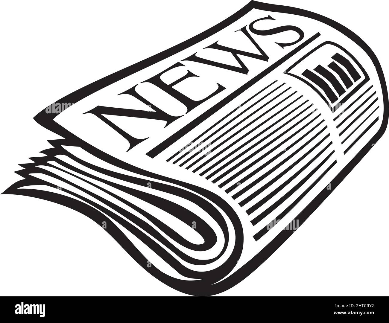 Newspaper vector illustration Stock Vector Image & Art Alamy