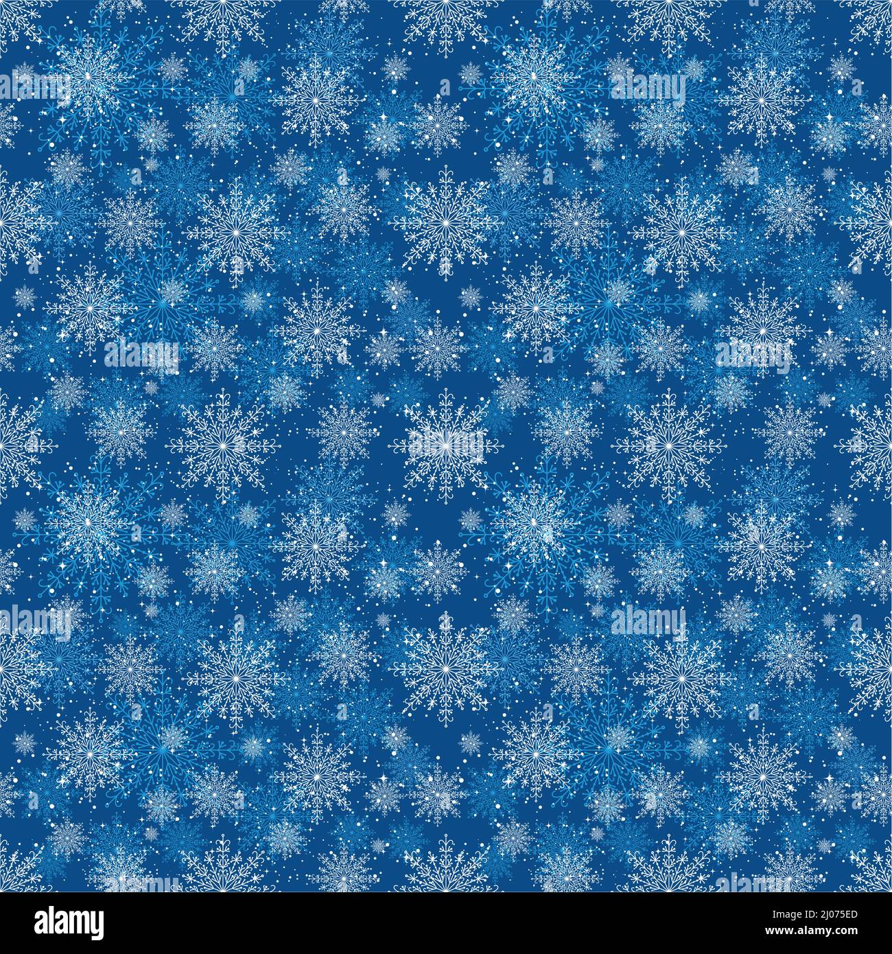Vector blue christmas pattern Stock Vector Image & Art Alamy