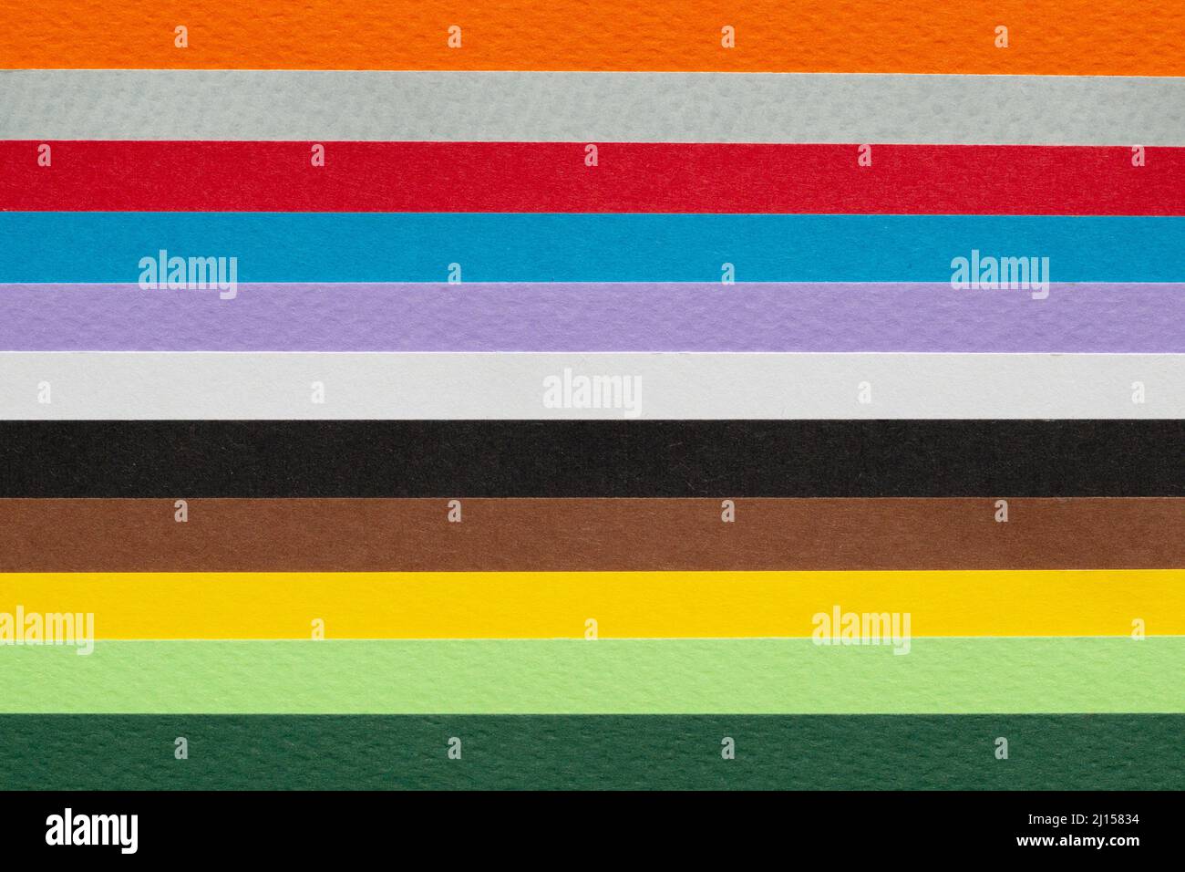 Colored paper stack Stock Photo Alamy