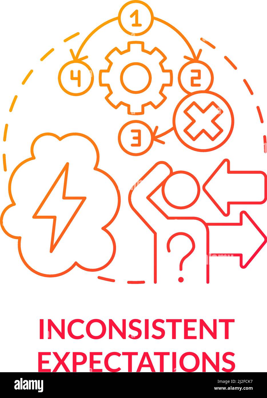 Expectations and expectation Stock Vector Images Alamy