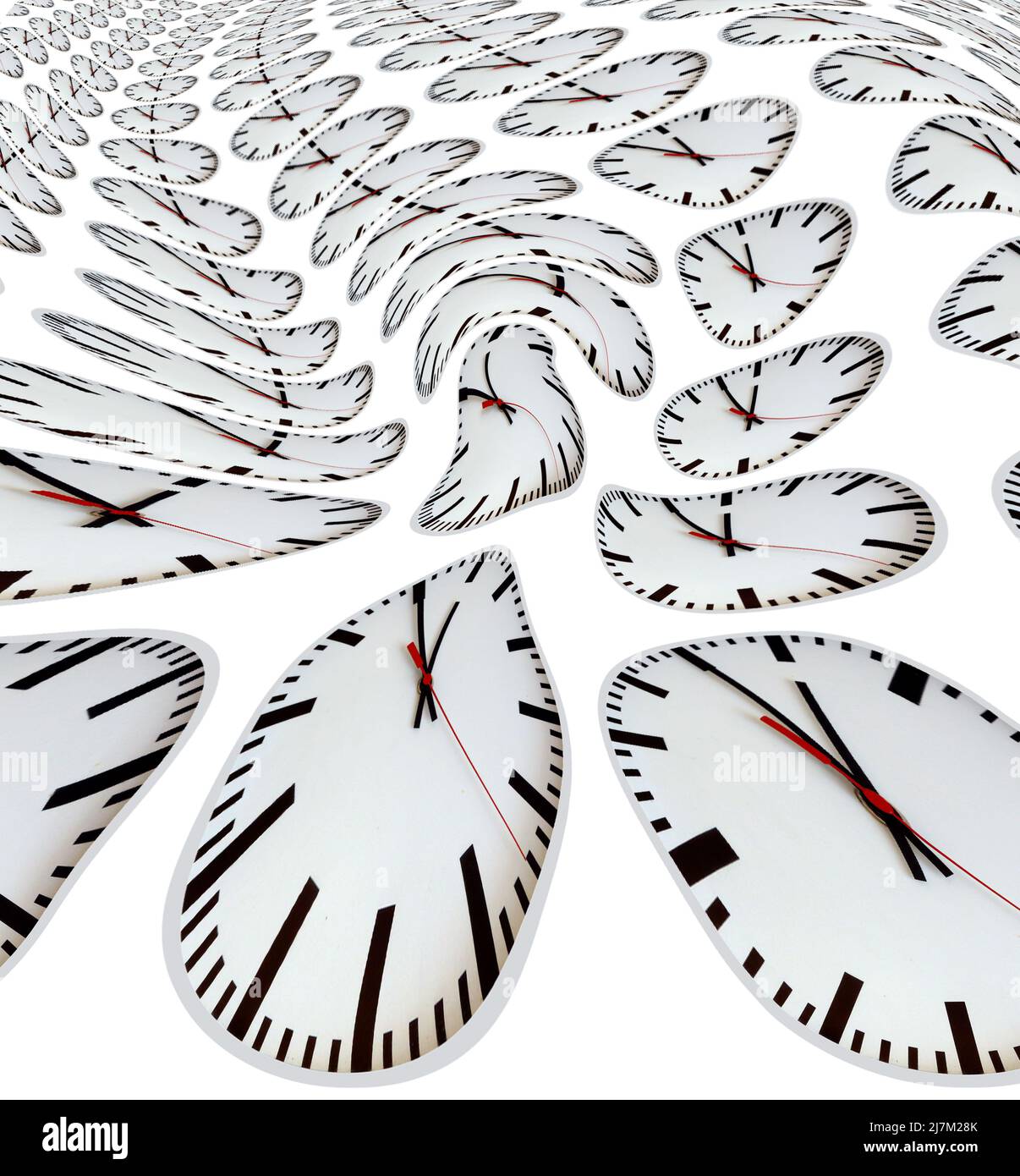 Time distorted hires stock photography and images Alamy