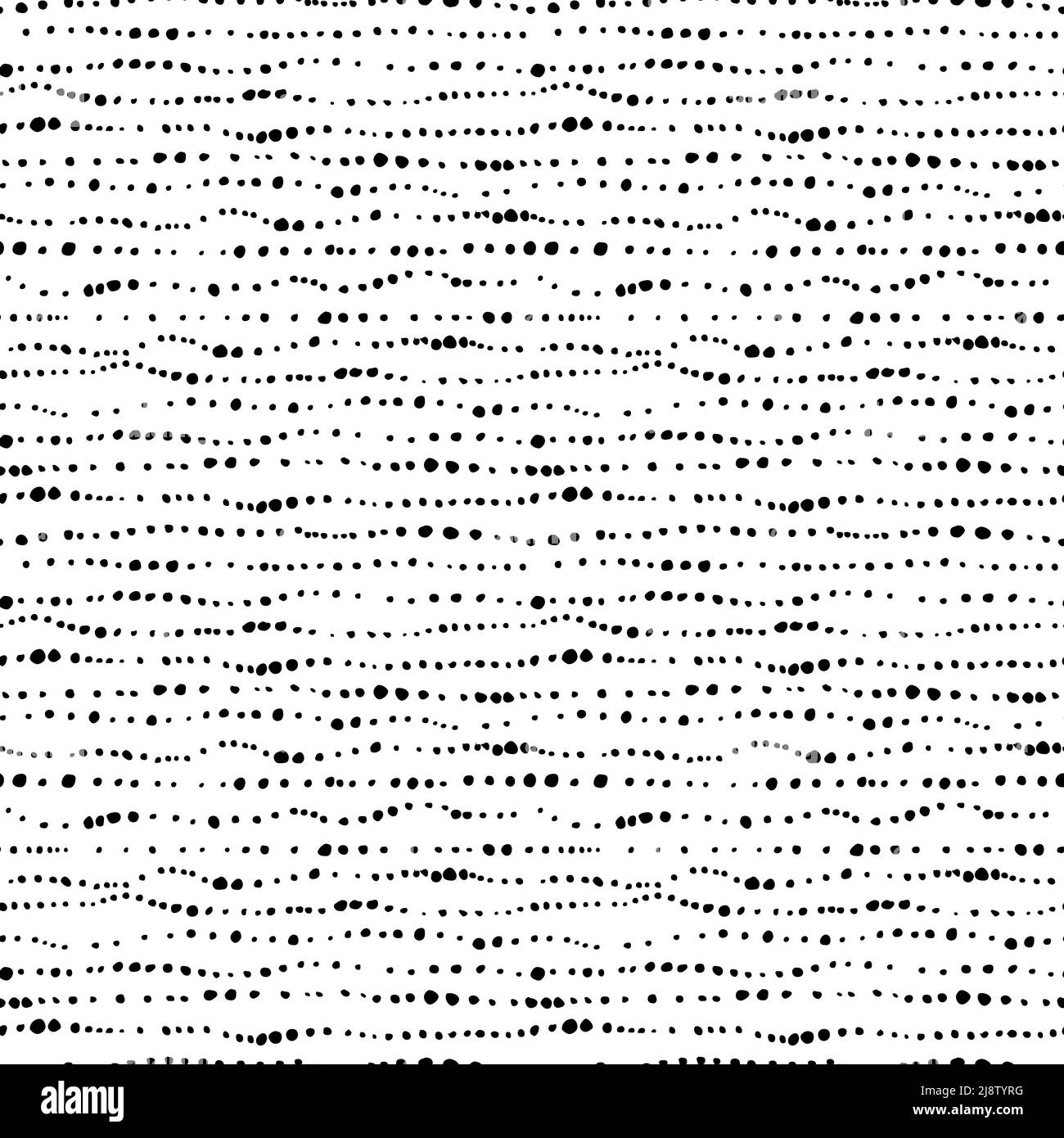 Hand drawn black points vector seamless pattern Stock Vector Image