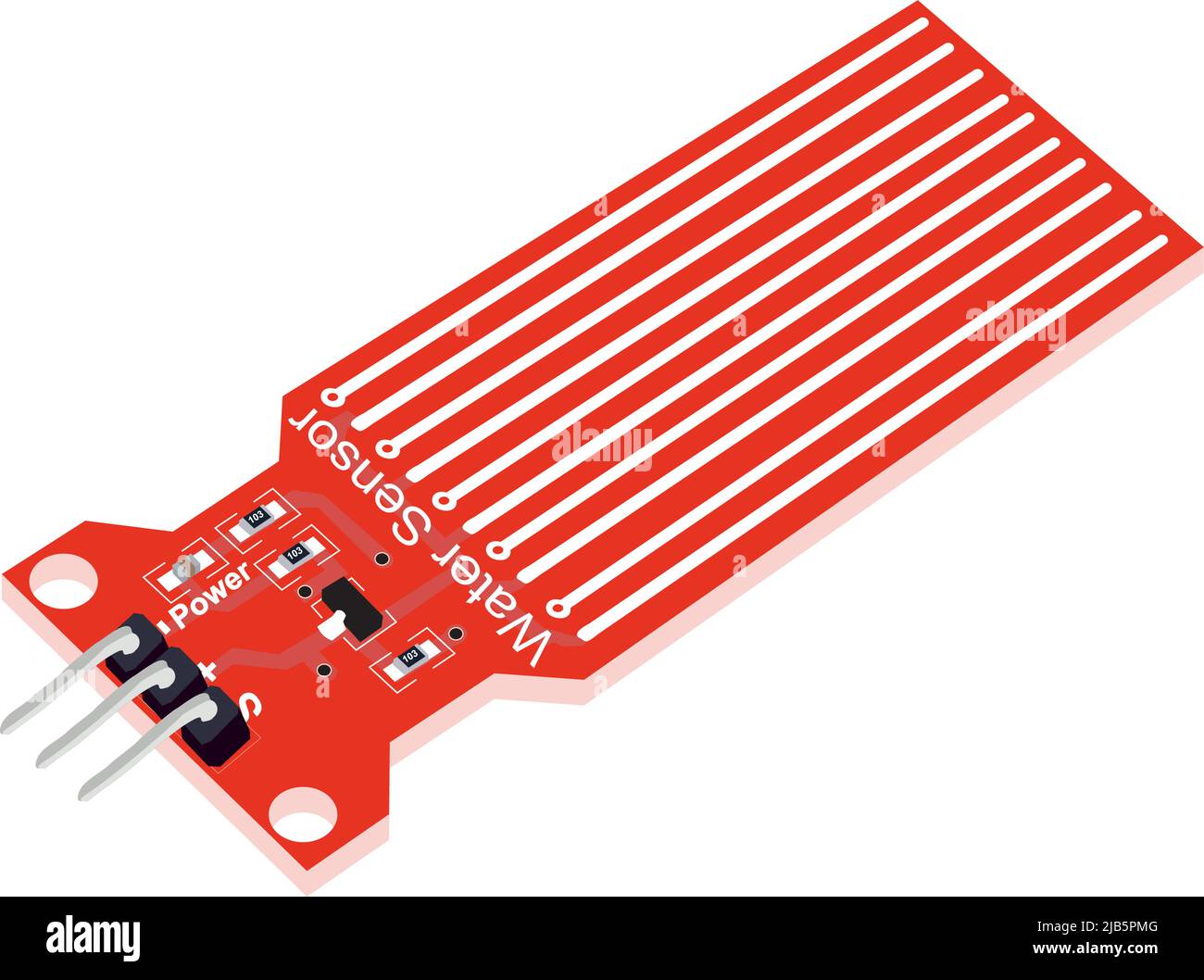 Liquid level sensor Stock Vector Images Alamy