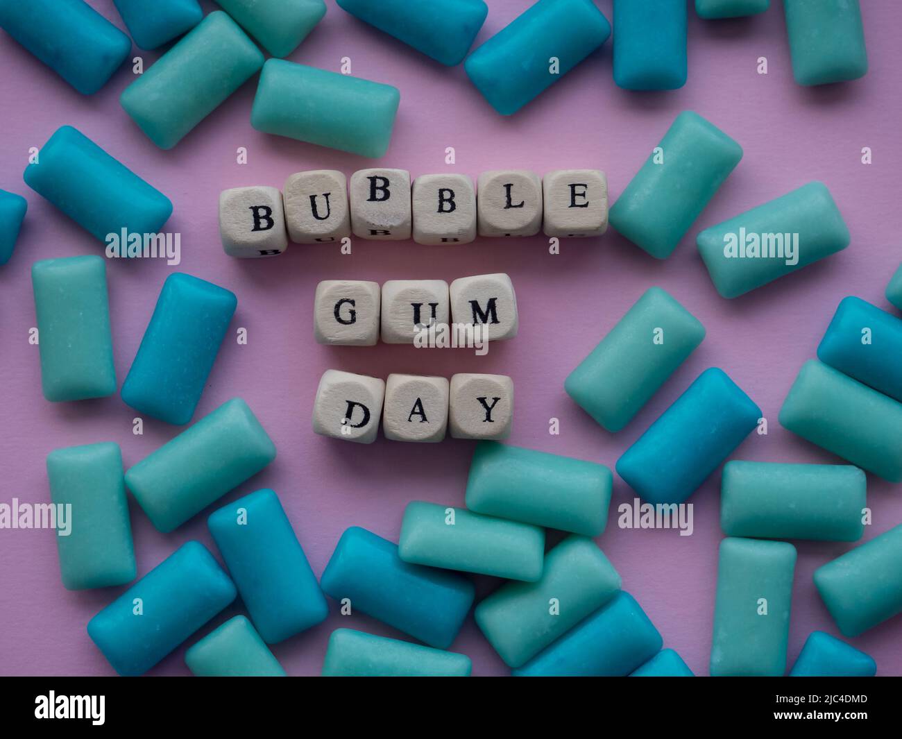 bubble gum day Stock Photo Alamy