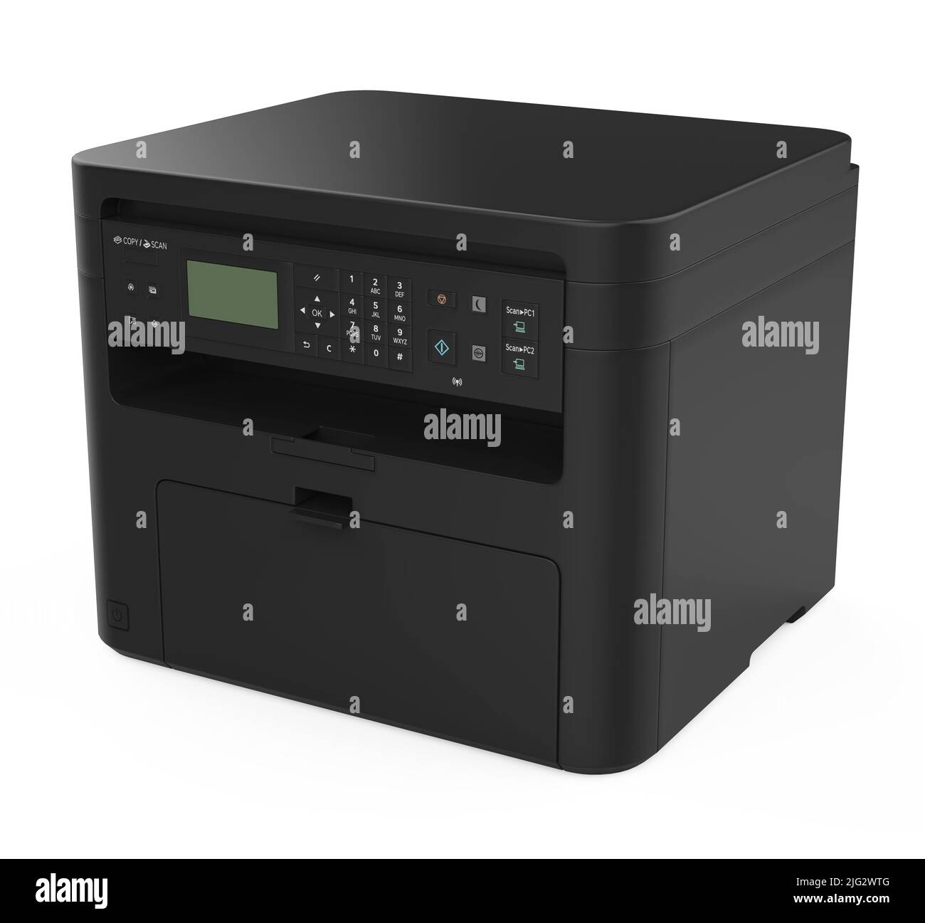 Multifunction Printer Isolated Stock Photo Alamy