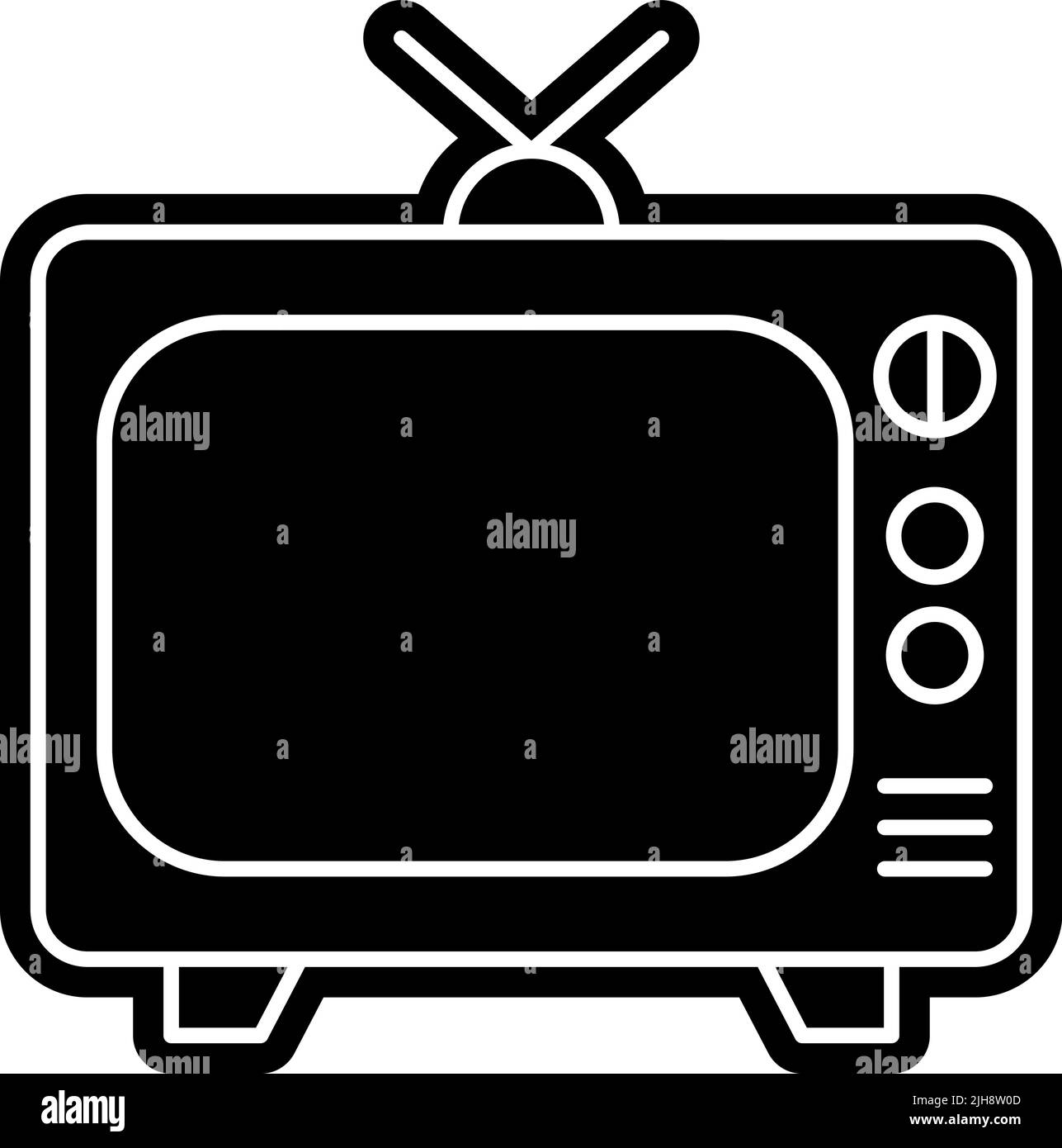 Basic element television Stock Vector Image & Art Alamy