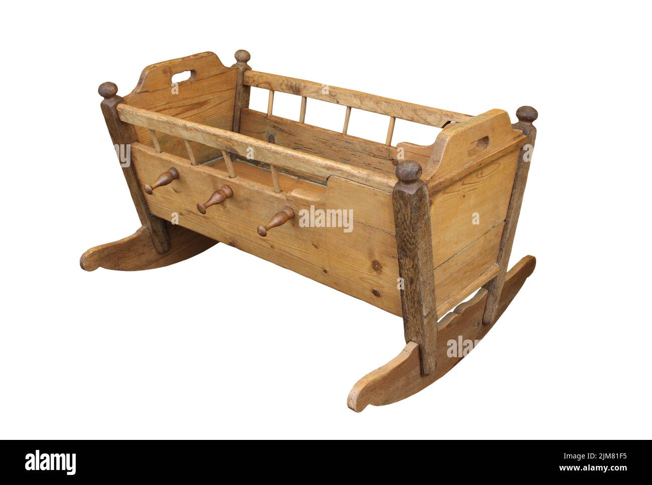 Wooden rocking cradle hires stock photography and images Alamy