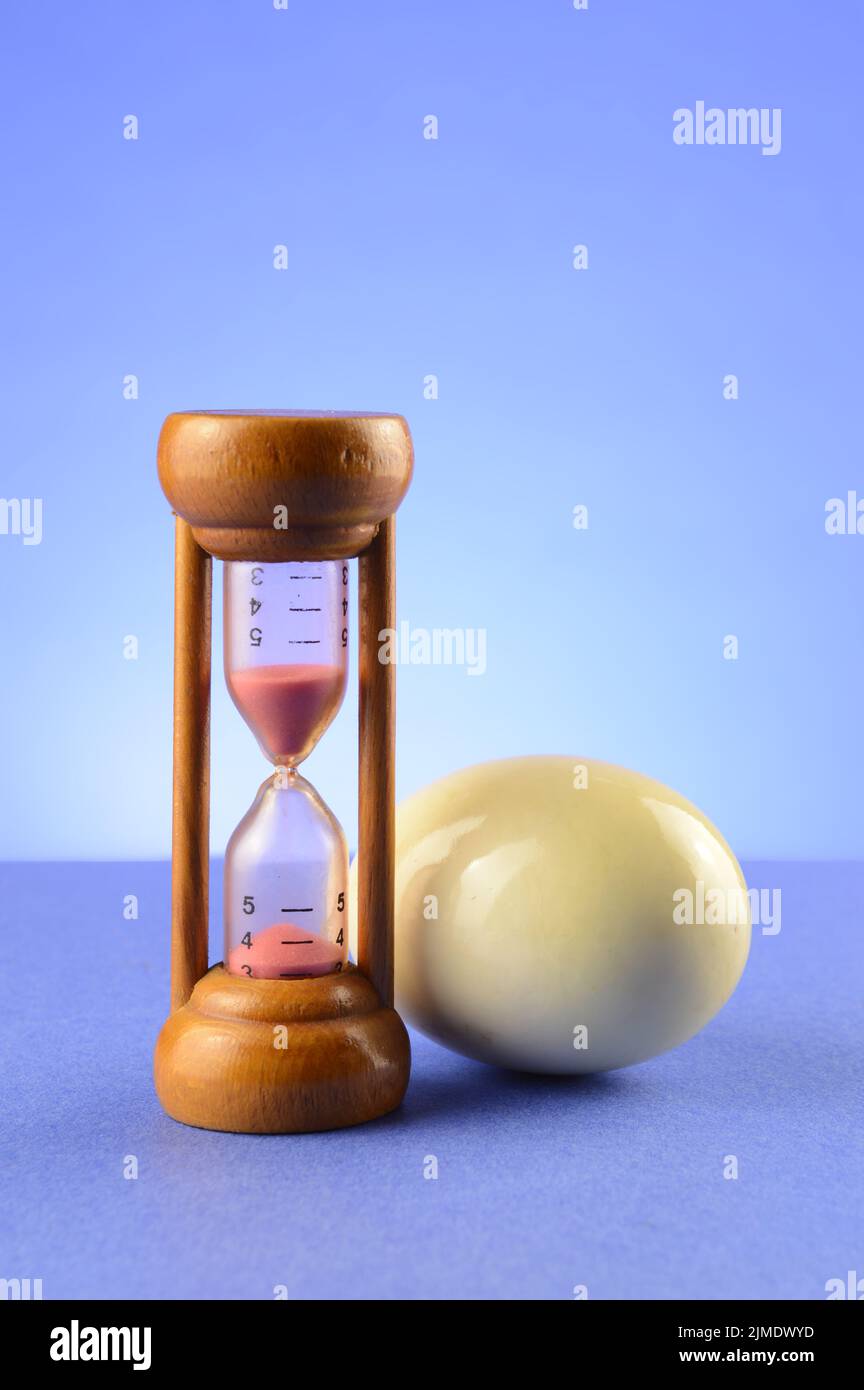 Kitchen Egg Timer Stock Photo Alamy