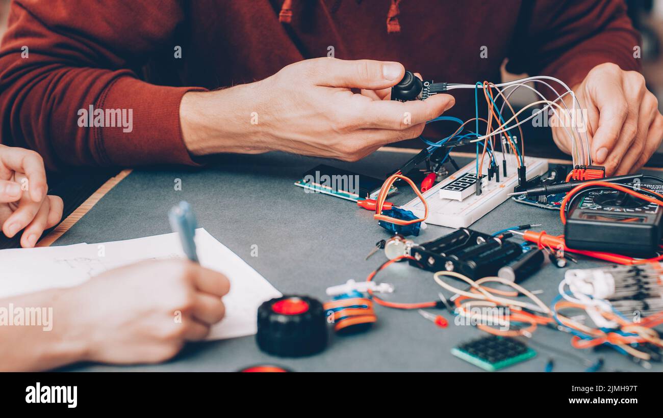 electronics engineering project car model design Stock Photo Alamy