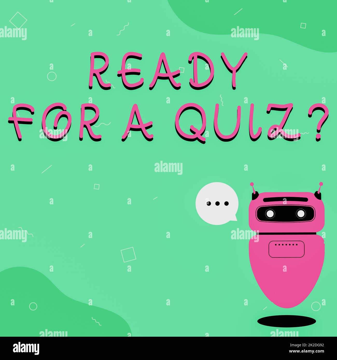 Conceptual display Ready For A Quiz Question. Concept Taking(03)