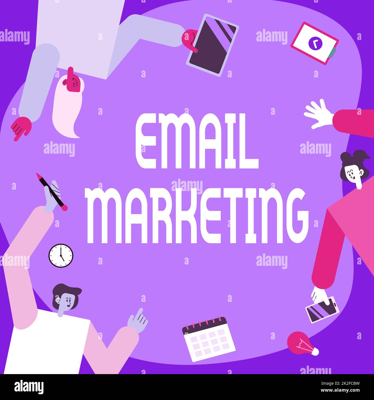 Handwriting text Email Marketing. Business showcase Sending a